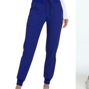 COPY - Heart soul jogger scrub pant galaxy blue XXS petite